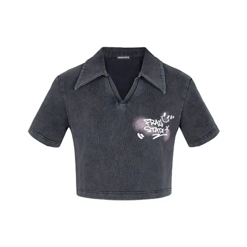 FRAIL STATE T Shirt Women's Black-0