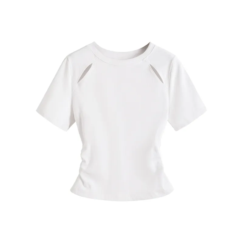 HANDAIWEI T Shirt Women's White-0