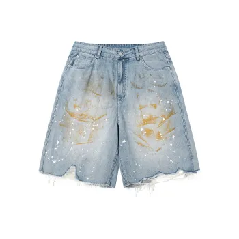 INXX Casual Shorts Unisex Denim Blue