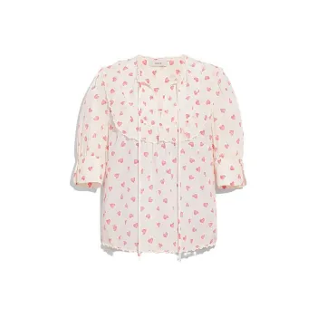 COACH Shirts Women's Pink