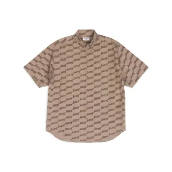 Balenciaga Shirt, Regular Fit Women's Brown