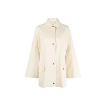 TOTEME Organic Cotton Shirt Overshirt