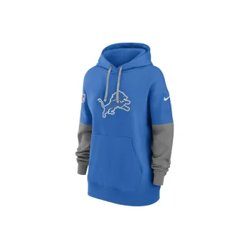 Nike Detroit Lions Sideline Essential Women's Nike Nfl Pullover Hoodie