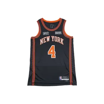 Nike x NBA New York Knicks ROSE Basketball Jersey Men's Black