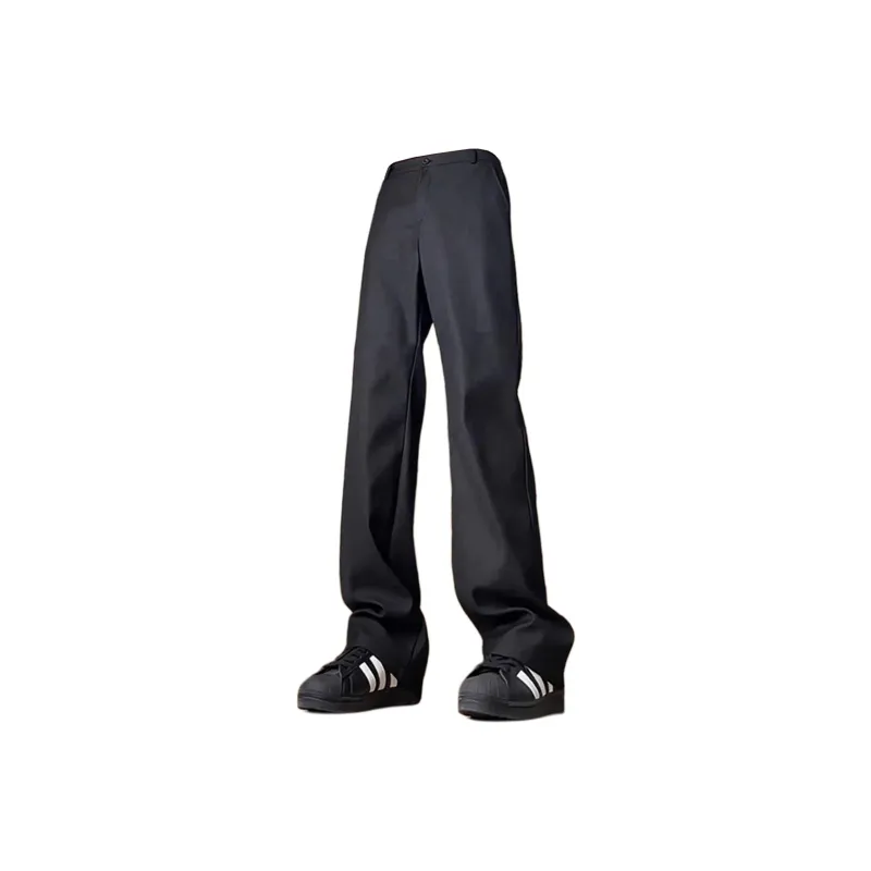 CORNILOT Casual Pants Unisex Black-1
