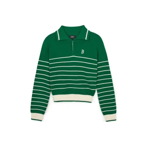 MLB Boston Red Sox Knitwear Women's Green