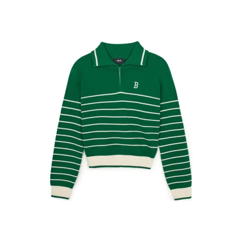 MLB Boston Red Sox Knitwear Women's Green-0