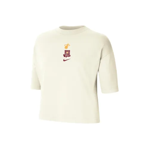 Nike Miami Heat Courtside Women's Nike Nba Boxy T Shirt