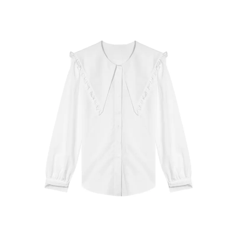 THE SEA LIFE Shirt Women's Cloud White-0