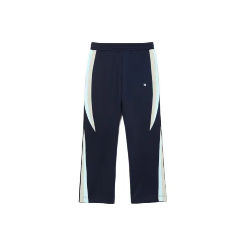 FILA Knitted Sweatpants Unisex Blue