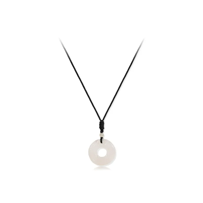 JUICY GRAPE Chalcedony Jade Necklaces Unisex-5