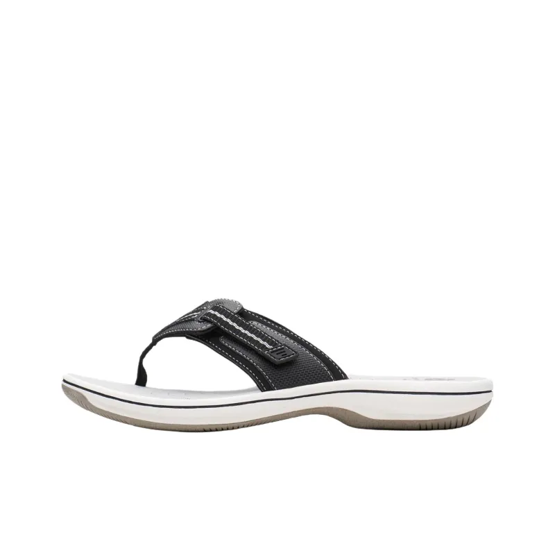 Clarks Abrasion Resistant Flip Flops Women's Black-0