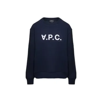 A.P.C Logo Printed Crewneck Sweater