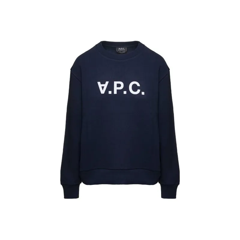 A.P.C Logo Printed Crewneck Sweater-0