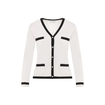'S MAX MARA V Neck Buttoned Cardigan