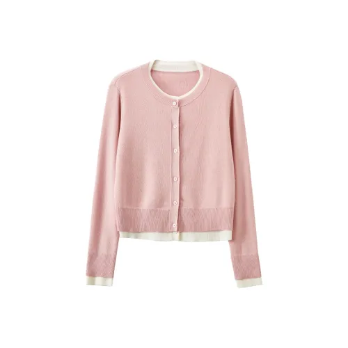 XIANGYING Knitwear Women's Pink