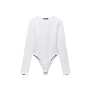 ZARA Bodysuits Women's White