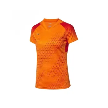 LiNing Badminton Series T Shirt Women's Orange