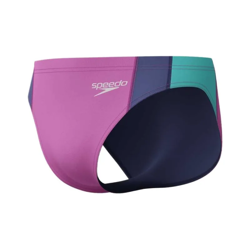Speedo Swimming Shorts Men's Pink Blue-0