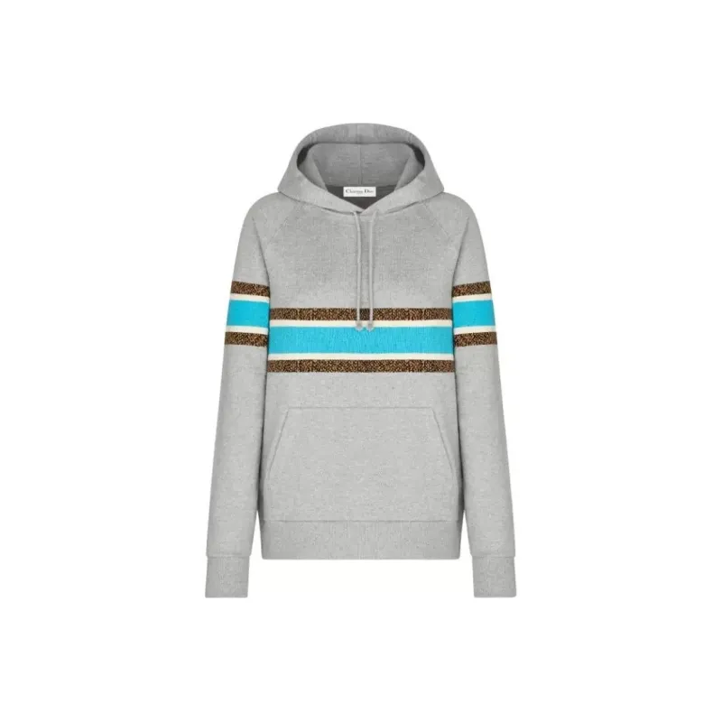 DIOR FW22 Sweatshirt Women's Gray-0
