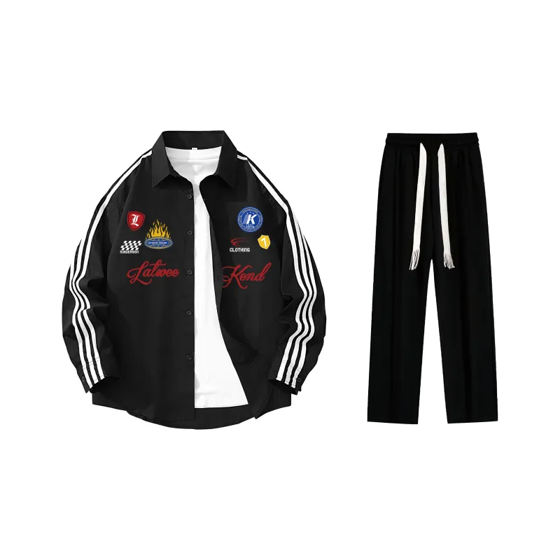 LA'T.WEEKEND Shirt Matching Set Unisex-14