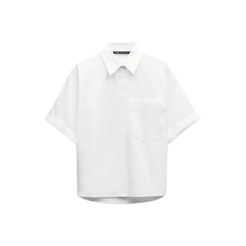 ZARA Shirts Women's White-0