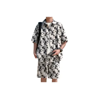 ZWWWZ Shirt Matching Set Unisex