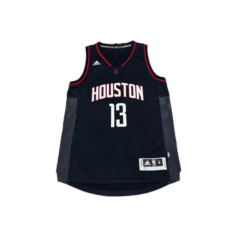 Adidas x NBA Harden Houston Rockets Basketball Jersey Unisex Black-0