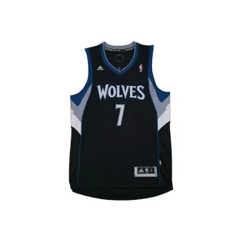 Adidas x NBA Minnesota Timberwolves SWINGMAN Fan Edition Basketball Jersey Men's Black