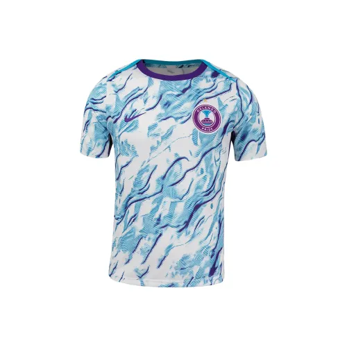 Nike Orlando Pride 2025 Men's Nike Nwsl Short Sleeve Pre Match Top