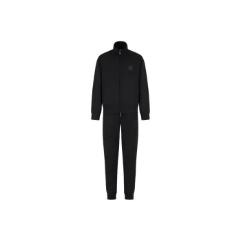 EMPORIO ARMANI Bonded jersey Tracksuit With Full zip Sweatshirt