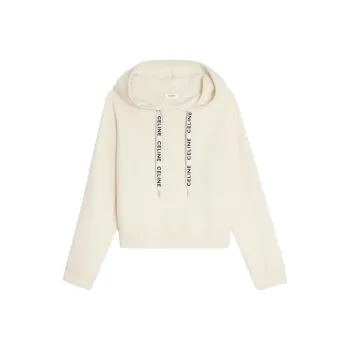 CELINE FW22 Cashmere Sweater Women's Gray White