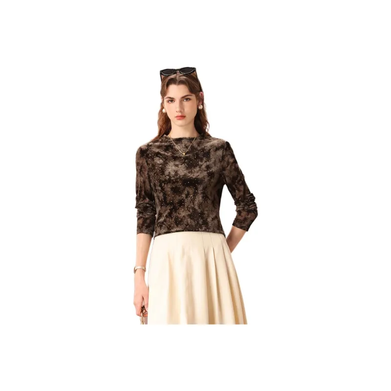 FENHONGMALI Knitwear Women's Black-0