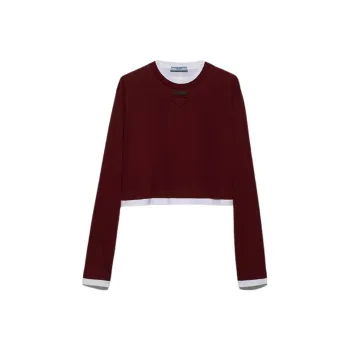 PRADA T Shirt Women's Garnet Red