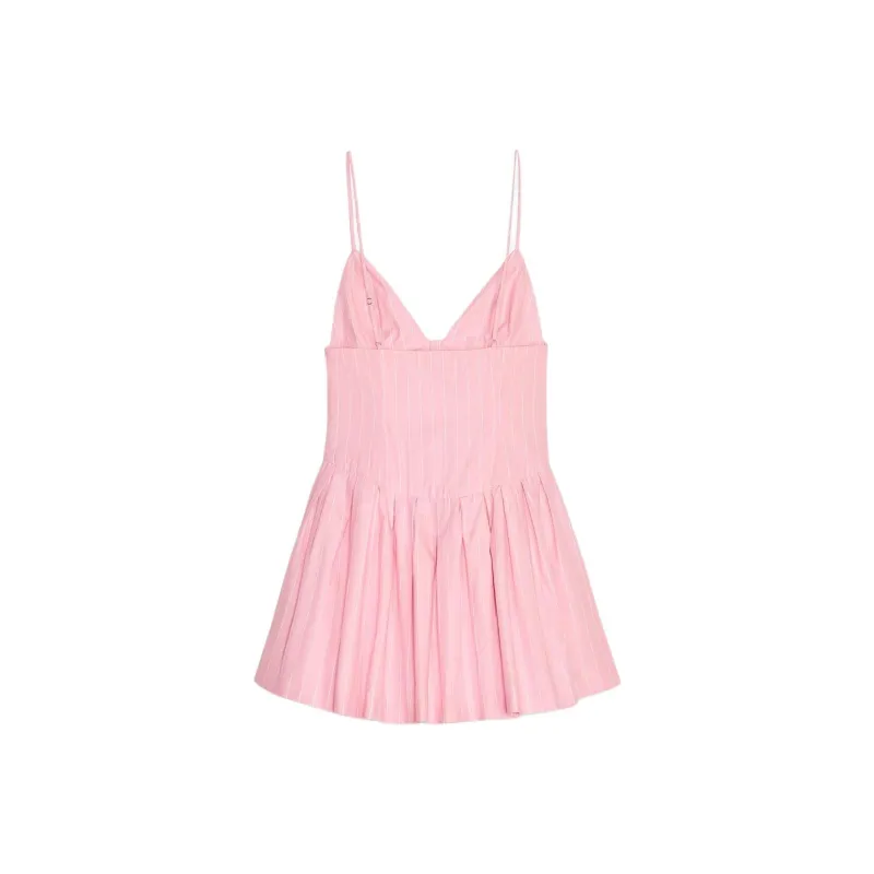 ZARA Slip Dress Women's Pink/White-1