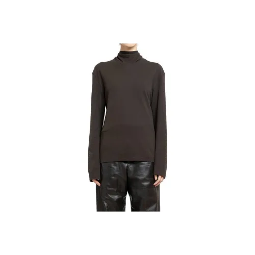 Lemaire Long Sleeve Foulard Top 'Dark Espresso'