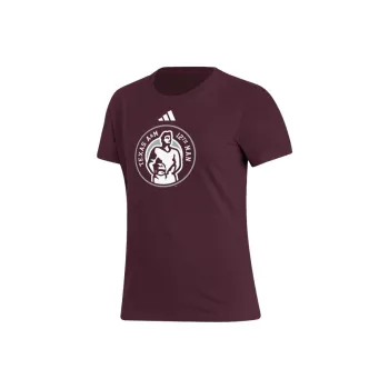Adidas T-Shirts Women's Burgundy