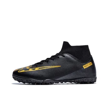 Binary Soccer Shoes Unisex High Top Gold