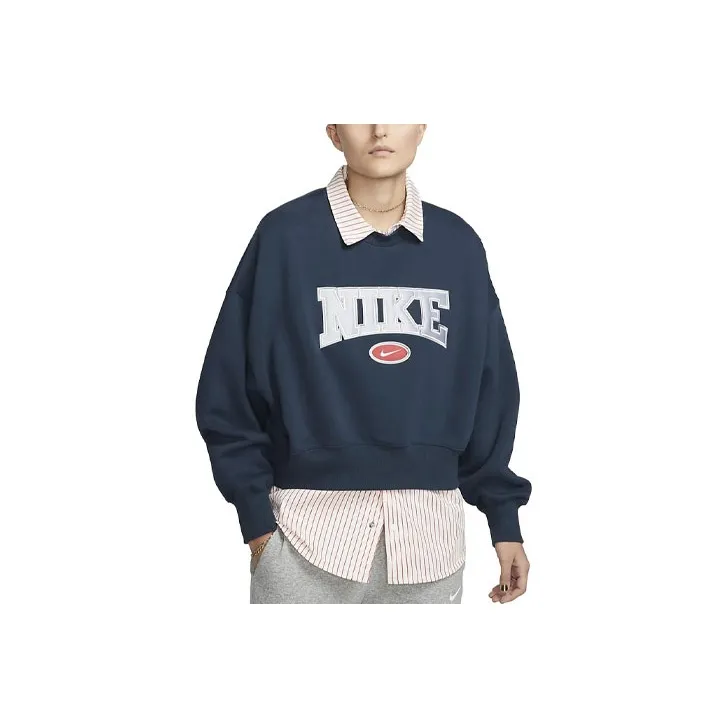 Nike Sweatshirts Women's Marine Blue-0