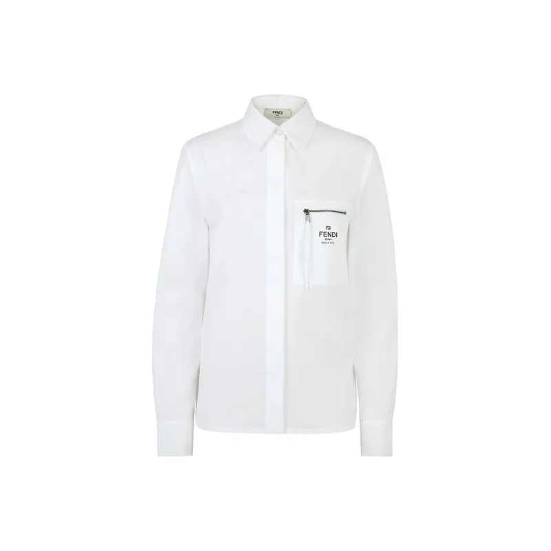 FENDI Shirts Women's White-0