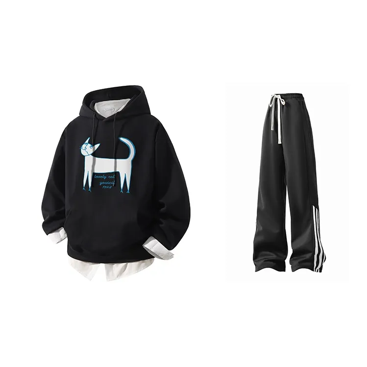 YOSICIL Sweatshirt Sets Unisex-2