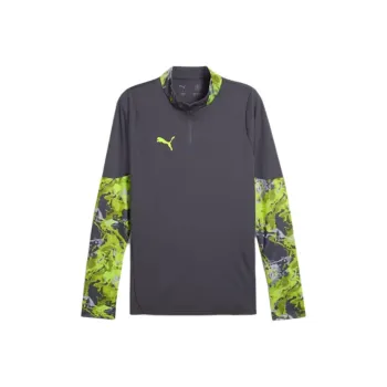 PUMA IndividualCUPDRYCELL T Shirt Men's Galaxy Gray
