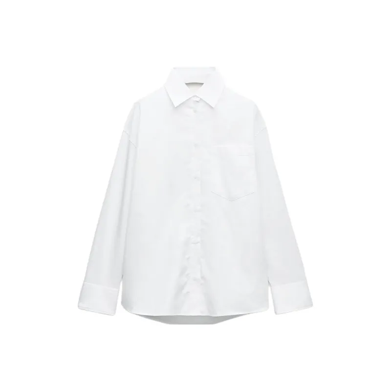 ZARA Trf Shirts Women's White-0