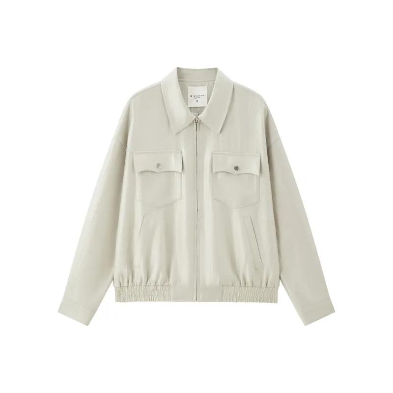 UNIQLO Jackets Women's 52 Silver Gray-0