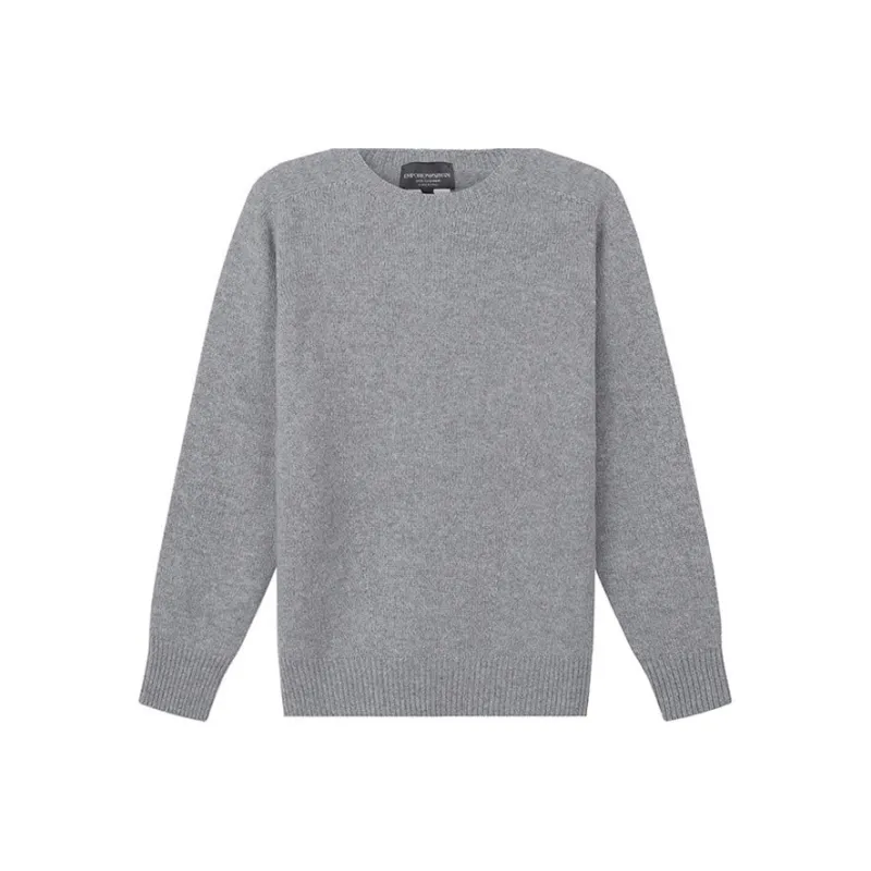 EMPORIO ARMANI Cashmere Sweaters Women's Gray-0
