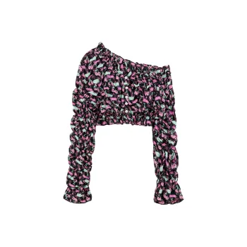 CHUU Chiffon Shirts Women's Black