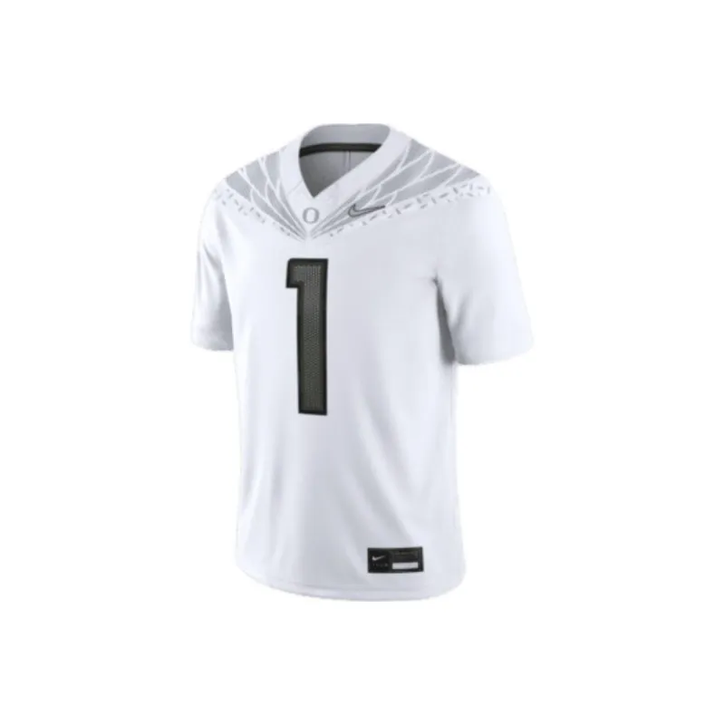 Nike Oregon Ducks Men's Nike Dri-FIT College Game Jersey-0