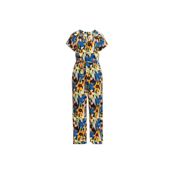 ROXY Breeze Of Sea   Ankle Length Romper Bodysuits Women's Multicolor