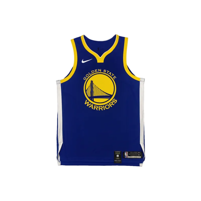 Nike x NBA Golden State Warriors Basketball Jersey Unisex Blue-0