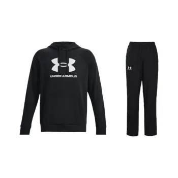 Under Armour Rival Fleece Sweatshirt Set Men's Black